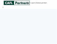 Tablet Screenshot of caflpartners.com